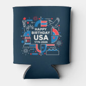 アメリカ250周年 缶クーラー (正面)