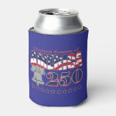 アメリカ250周年 缶クーラー (缶正面)