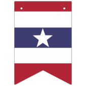 アメリカ250周年 1776-2026 愛国的な赤白青 バンティングフラッグ (第1の旗)