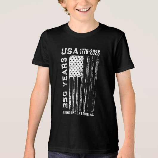 アメリカ250周年 4th of July Tシャツ (正面)