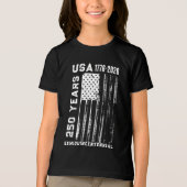 アメリカ250周年 4th of July Tシャツ (正面)