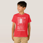 アメリカ250周年 4th of July Tシャツ (正面フル)