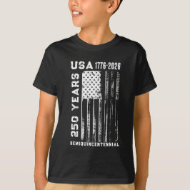 アメリカ250周年 4th of July Tシャツ