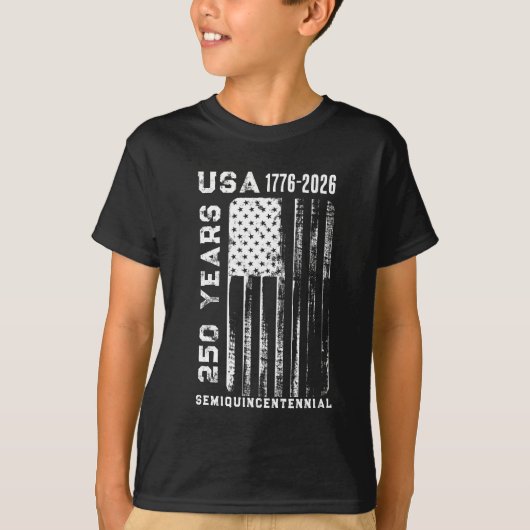 アメリカ250周年 4th of July Tシャツ (正面)