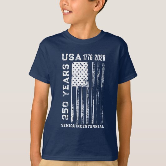 アメリカ250周年 4th of July Tシャツ (正面)