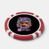 アメリカ250歳のロリポップ牛 ポーカーチップ (シングル)