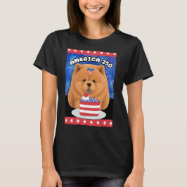 アメリカ250歳バースデー チャウTシャツ Tシャツ