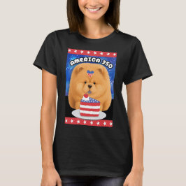 アメリカ250歳レッドチョウTシャツ Tシャツ