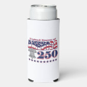 アメリカ250 スリム缶クーラー (Seltzer裏面)