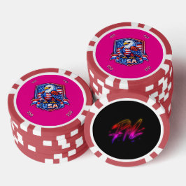 アメリカ250 ポーカーチップ