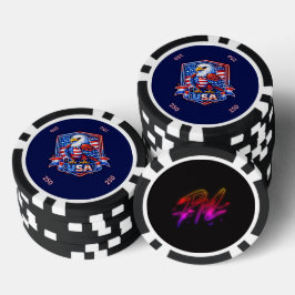 アメリカ250 ポーカーチップ