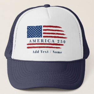 アメリカ250 愛国フラッグ オーダーメイドTシャツ キャップ