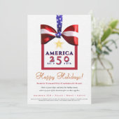 アメリカ250 赤 愛国 2026 カレンダー キャンペーン シーズンカード (スタンド正面)