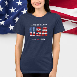 アメリカ250 1776-2026 記念 トライブレンドＴシャツ