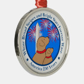 アメリカ250 DC エディション メタルオーナメント (右)