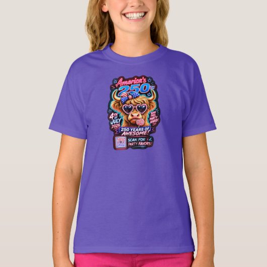 アメリカ250 Tシャツ (正面)