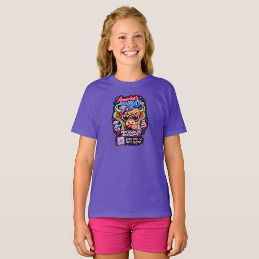 アメリカ250 Tシャツ (正面フル)