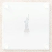 アメリカ2 ガラスコースター (裏面)