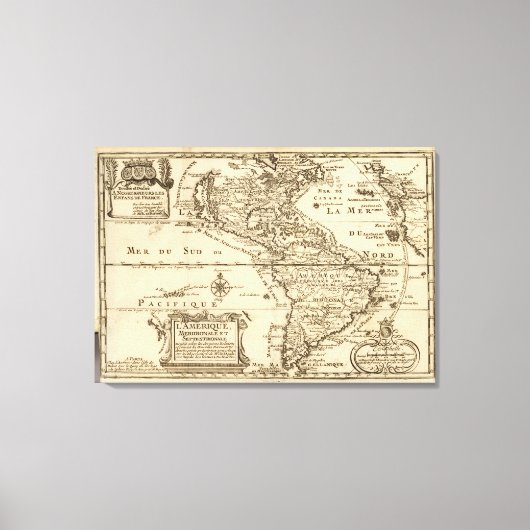 アメリカ2 キャンバスプリント (正面)