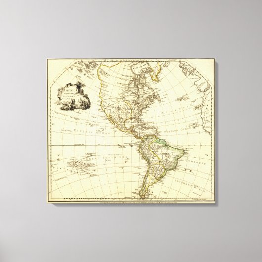 アメリカ3 キャンバスプリント (正面)