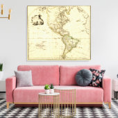 アメリカ3 キャンバスプリント (インサイチュ (リビング))