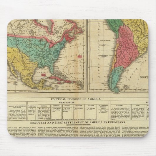 アメリカ3 マウスパッド (正面)