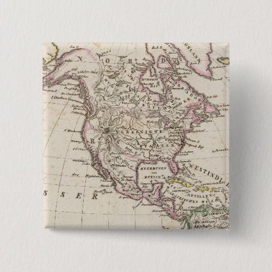 アメリカ3 缶バッジ (正面)