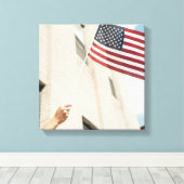 アメリカ4 キャンバスプリント (インサイチュ (ウッドフロア))