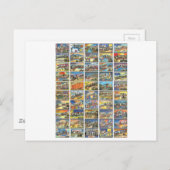 アメリカ50州 ポストカード (正面/裏面)