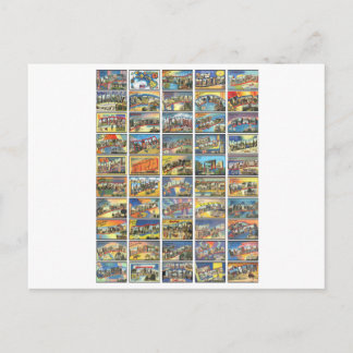 アメリカ50州 ポストカード