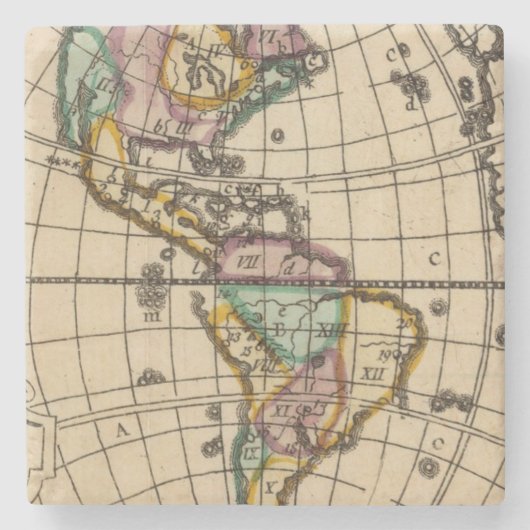 アメリカ6 ストーンコースター (正面)