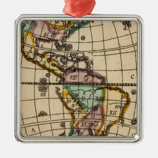 アメリカ6 メタルオーナメント (正面)