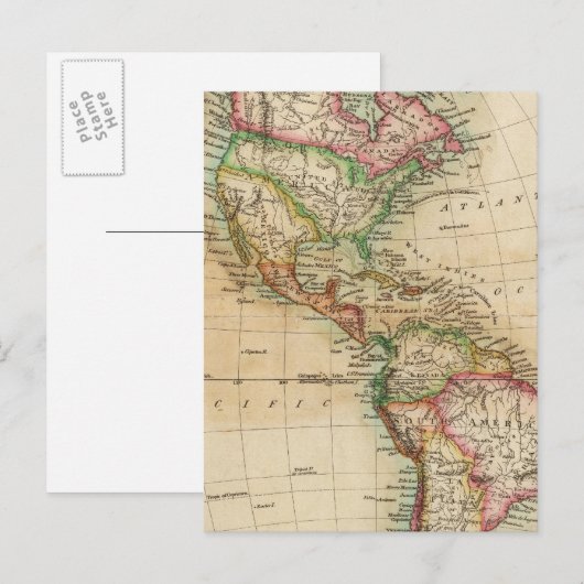 アメリカ8 ポストカード (正面/裏面)