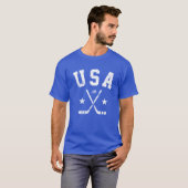 アメリカ アイスホッケー Tシャツ (正面フル)
