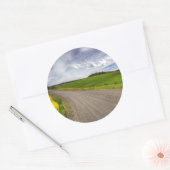 アメリカ,アイダホ,アイダホ郡,カノーラフィールド ラウンドシール (封筒)