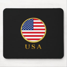 アメリカ - アメリカ国旗 マウスパッド
