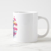 アメリカ – アメリカ愛国的なアメリカデザイン2017年7月4日 ジャンボコーヒーマグカップ (右)