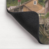 アメリカ、アラスカ、ケチカン、クリーク通り、ダウンタウン マウスパッド (コーナー)