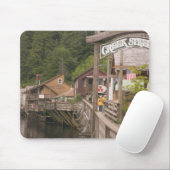 アメリカ、アラスカ、ケチカン、クリーク通り、ダウンタウン マウスパッド (マウス)