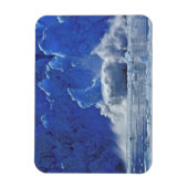 アメリカ、アラスカ、ジュノー。サウスソーヤーの一部 マグネット (縦)