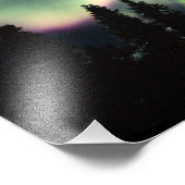 アメリカ、アラスカ、チェナ熱春。オーロラ フォトプリント (角)