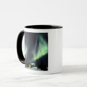 アメリカ、アラスカ、チェナ熱春。オーロラ マグカップ (正面左)