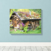 アメリカ、アラスカ、デナリ国立公園、カンティシュナ。 キャンバスプリント (インサイチュ (ウッドフロア))