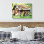 アメリカ、アラスカ、デナリ国立公園、カンティシュナ。 キャンバスプリント (インサイチュ (寝室))