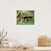 アメリカ、アラスカ、デナリ国立公園、カンティシュナ。 ポスター (キッチン)