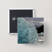 アメリカ、アラスカ、トンガス国立森林、トレーシー2 缶バッジ (正面&裏面)