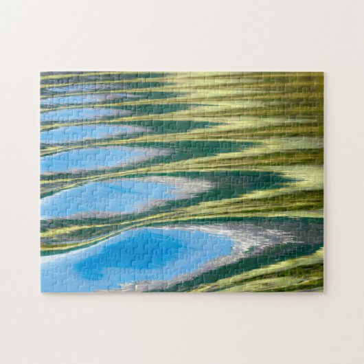 アメリカ、アラスカ、氷河ベイ国立公園5 ジグソーパズル (横)