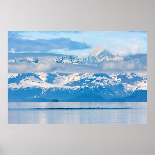 アメリカ、アラスカ、氷河ベイ国立公園6 ポスター (正面)