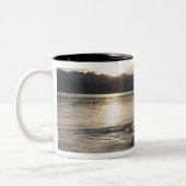 アメリカ、アラスカ、氷河ベイ国立公園。 ツートーンマグカップ (左)