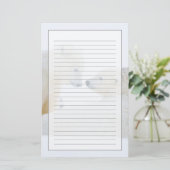 アメリカ、アラスカ、1002年の北極海平原 便箋 (スタンド正面)